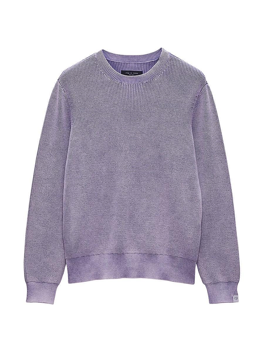 Mens Dexter Ribbed Crewneck Sweater Product Image