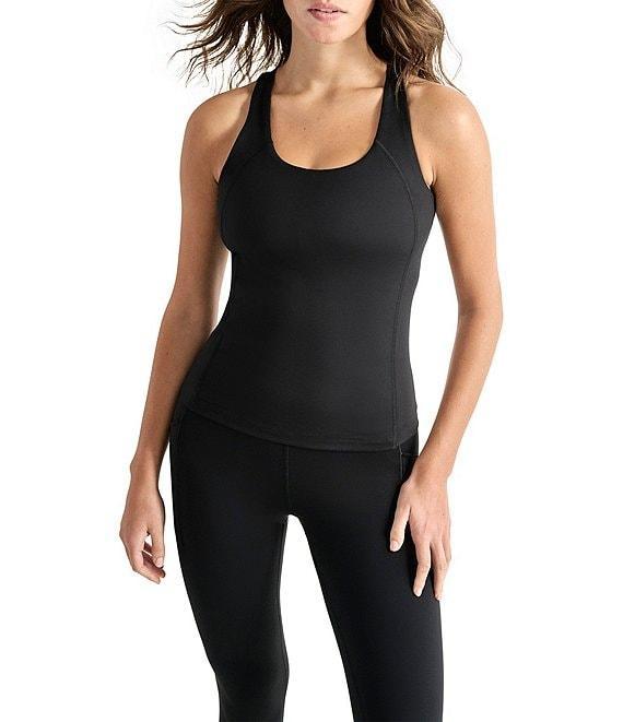 DKNY Sport by Donna Karen Scoop Neck Balance Sleeveless Tank Product Image