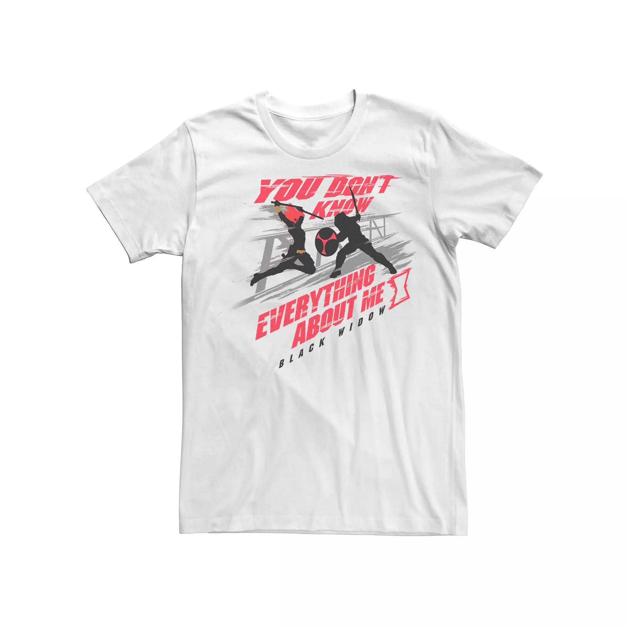 Men's Marvel Black Widow Movie Secrets Taskmaster Tee, Size: Large, White Product Image