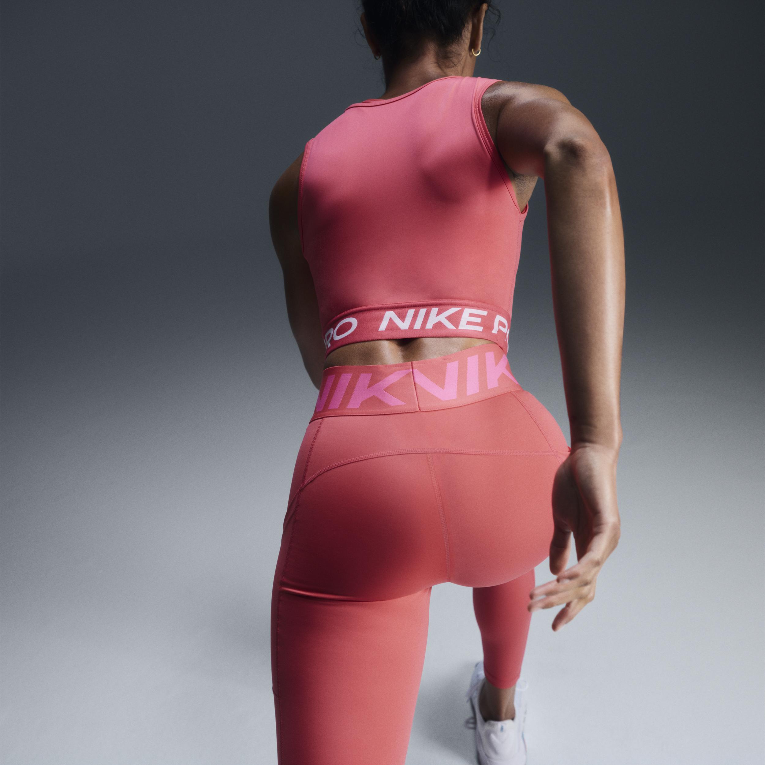 Nike Pro Sculpt Women's High-Waisted 7/8 Leggings with Pockets Product Image