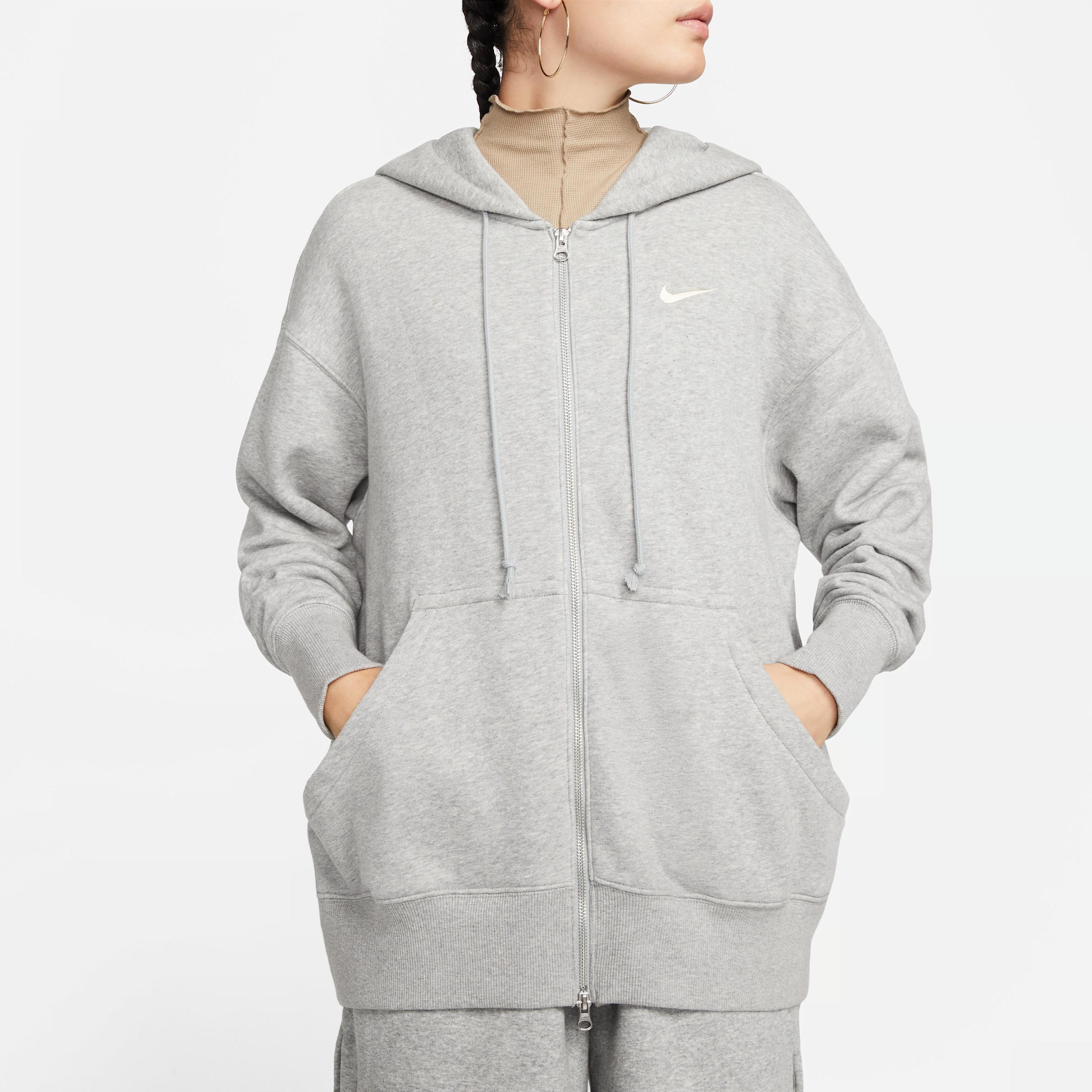 Nike Womens Sportswear Phoenix Fleece Oversized Full-Zip Hoodie Product Image