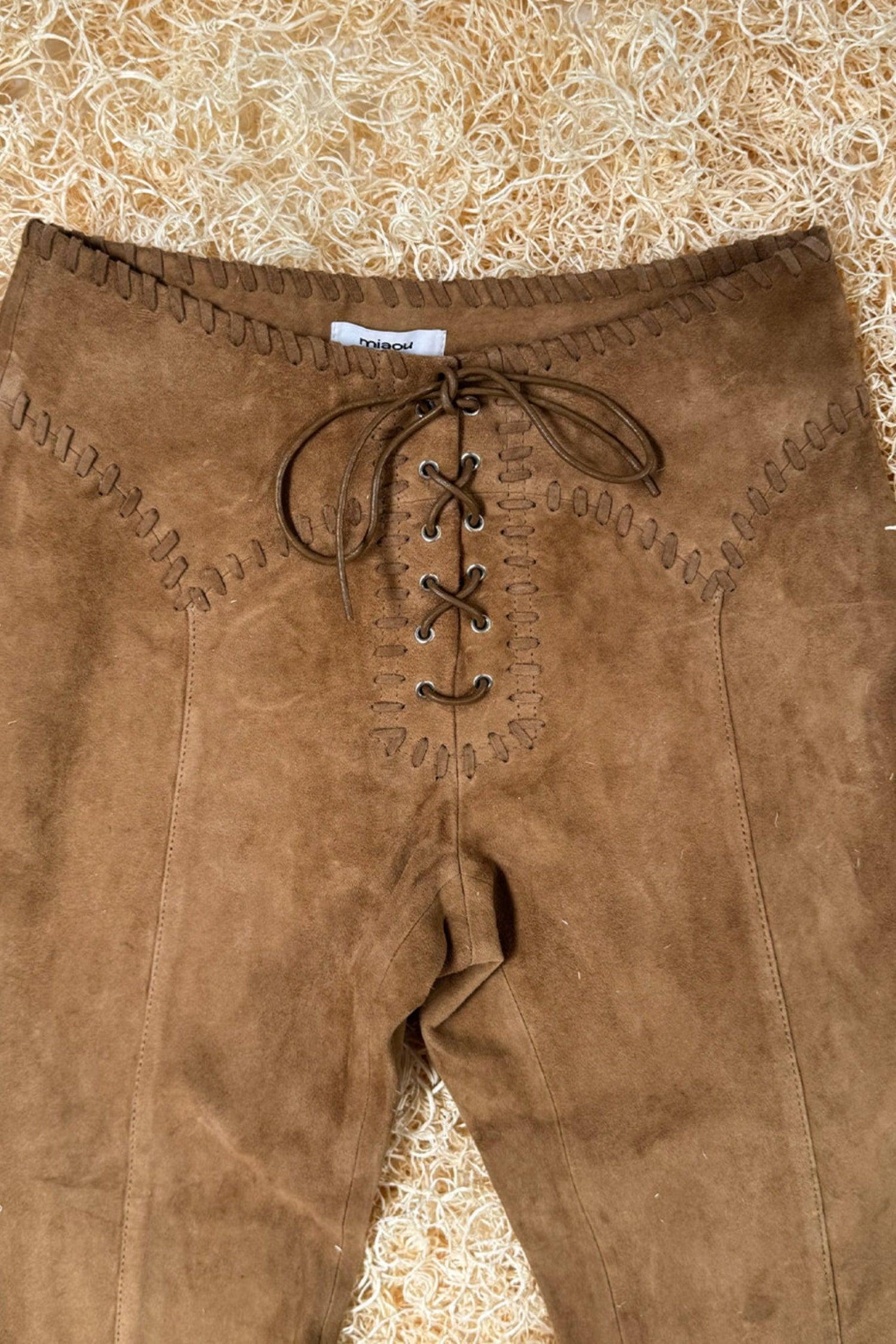 ELEMENT PANT - TAN SUEDE Product Image