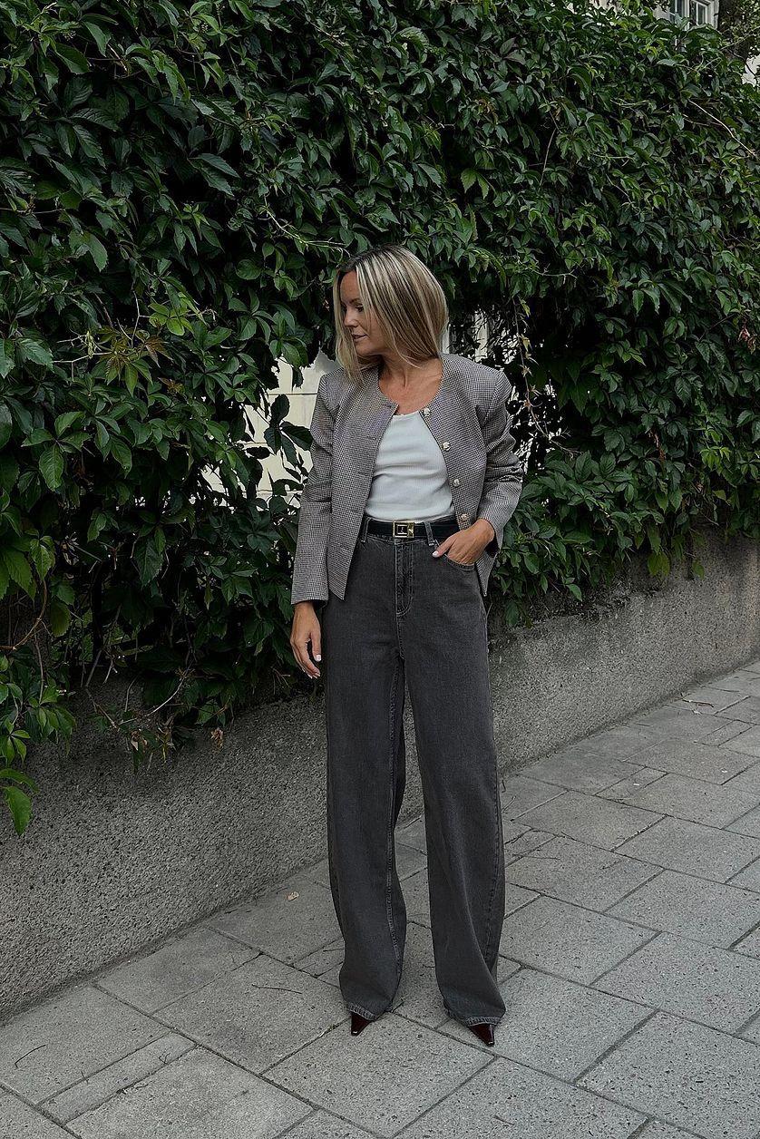 Low Waist Wide Leg Denim Product Image