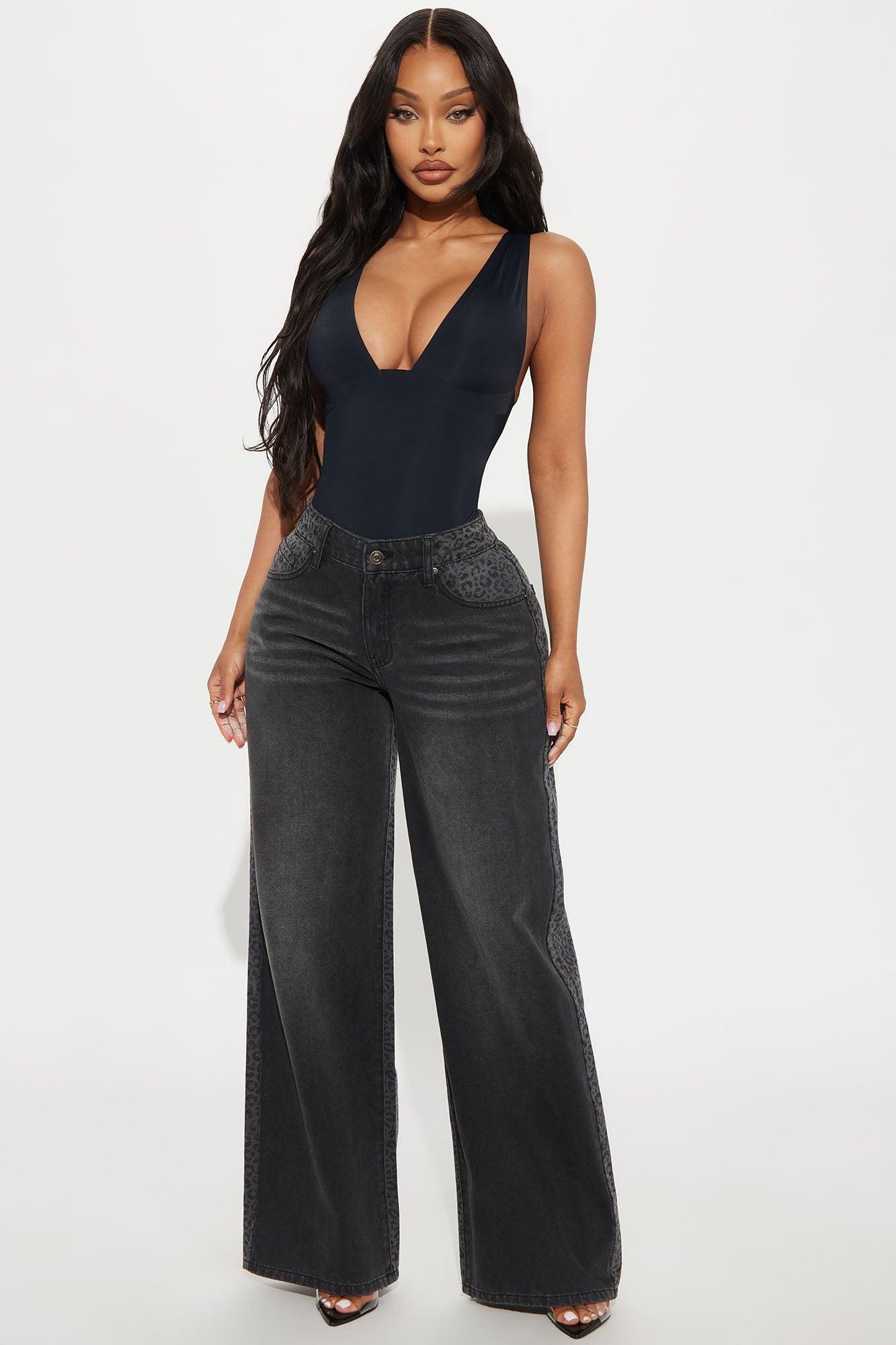 Moxie Seamless Bodysuit - Black Product Image