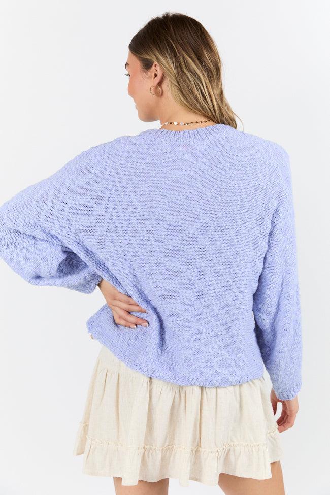 Afternoon Bliss Blue Light Weight Cardigan FINAL SALE Product Image
