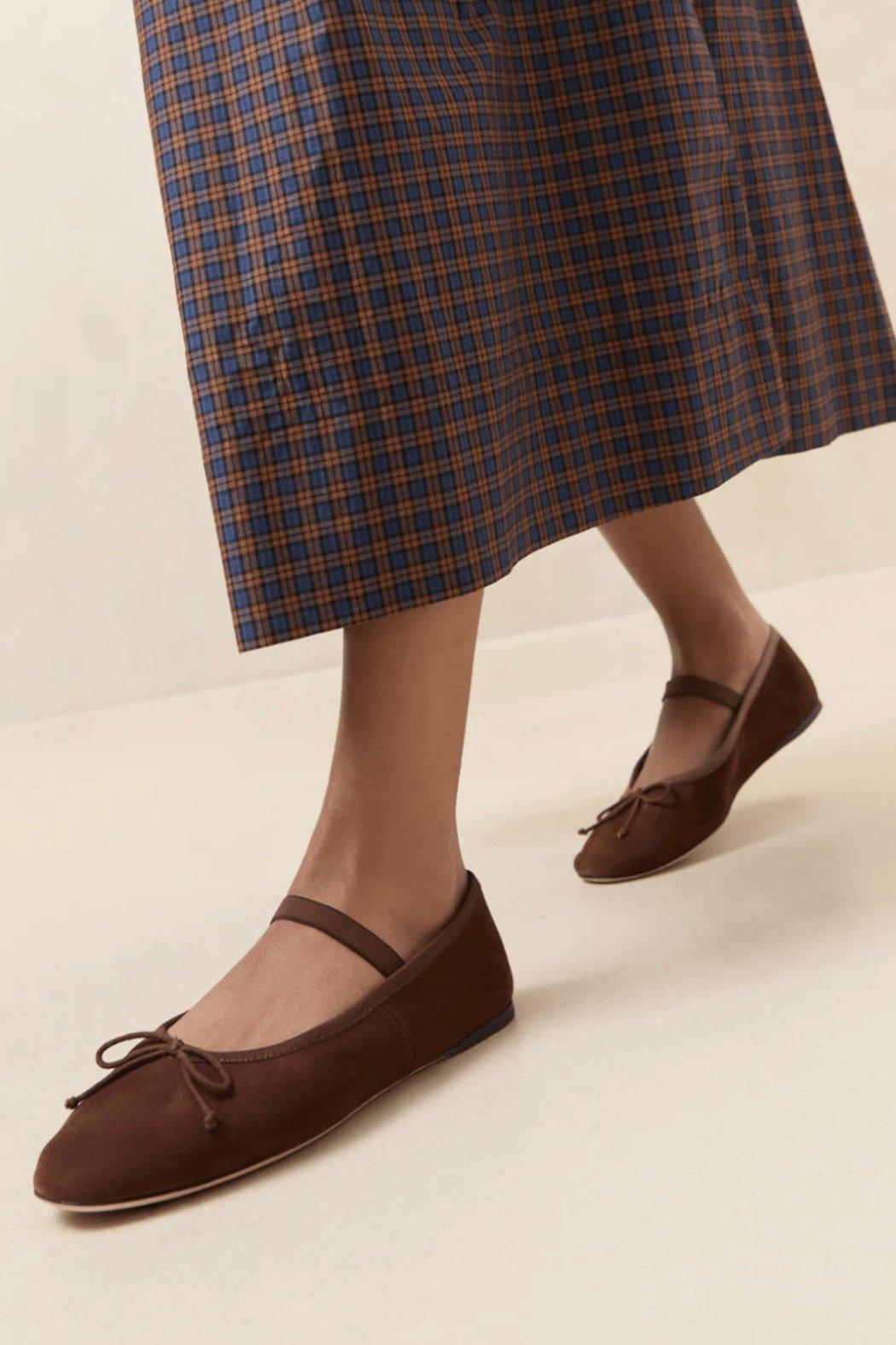 Leonie Espresso Ballet-Flat Product Image