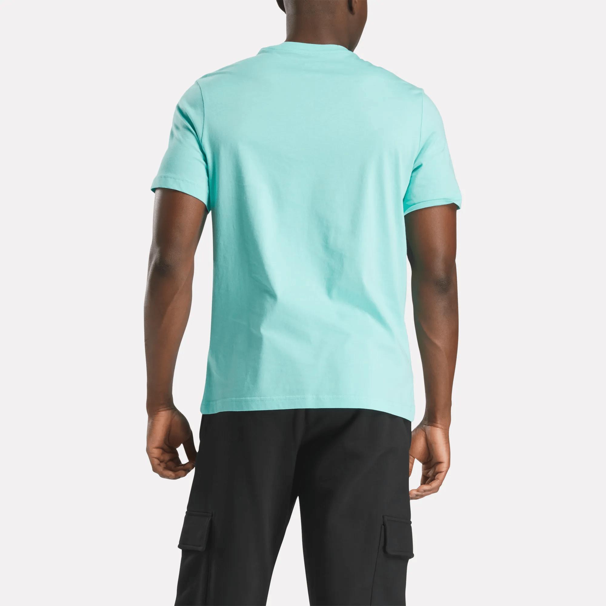 Men's Reebok Identity Big Stacked Logo T-Shirt Product Image
