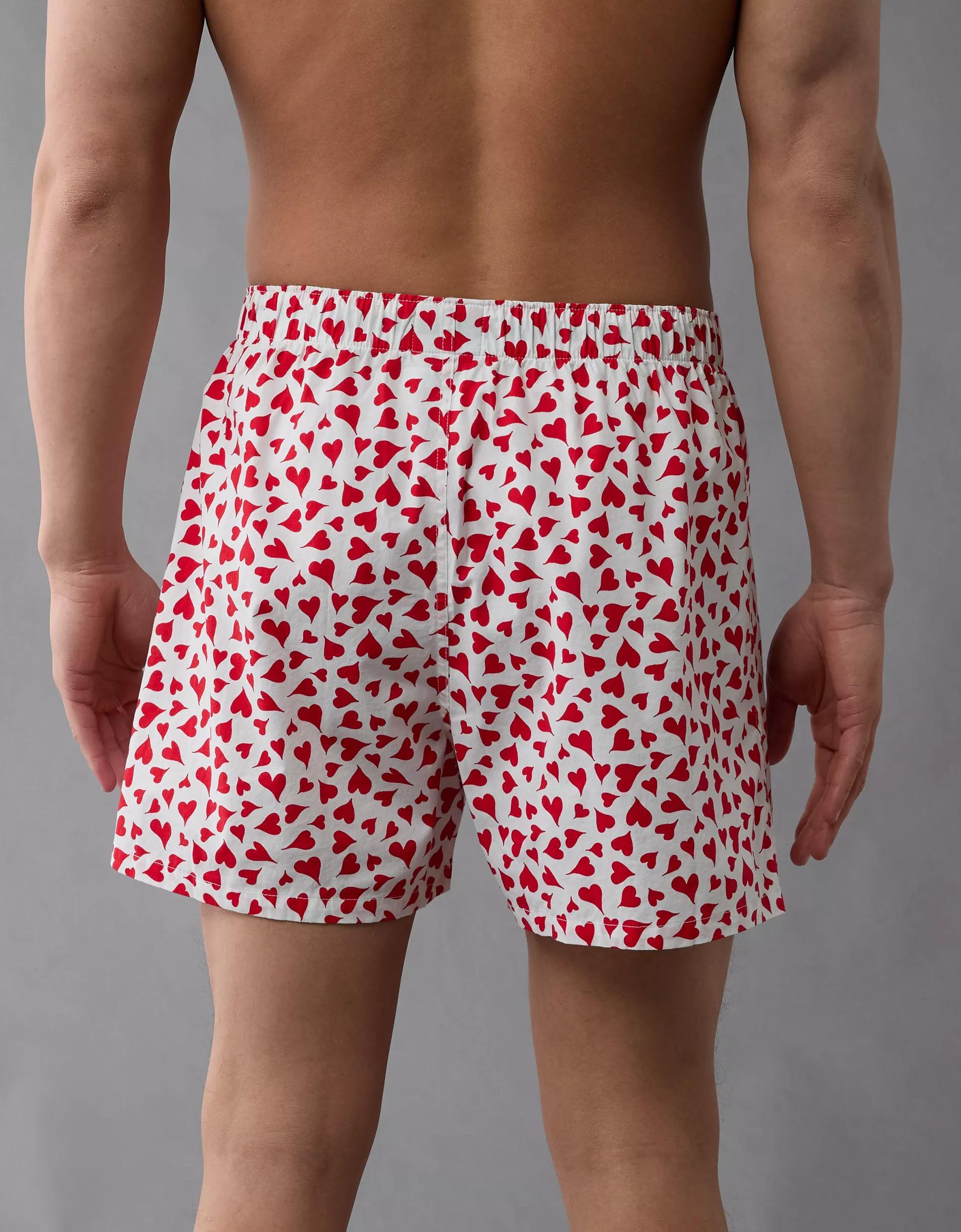 AEO Men's Valentine's Day Hearts Stretch Boxer Short Product Image