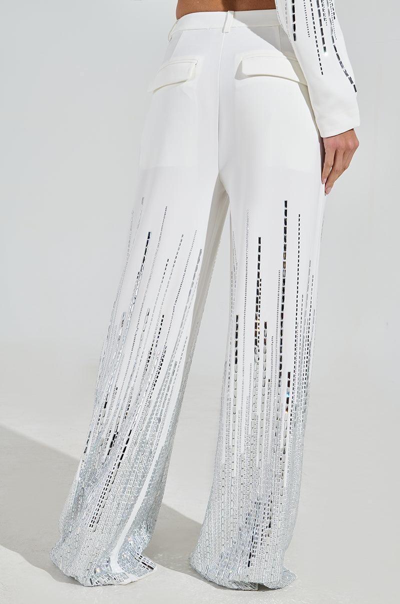 MILA EMBELLISHED FLARE PANT Product Image