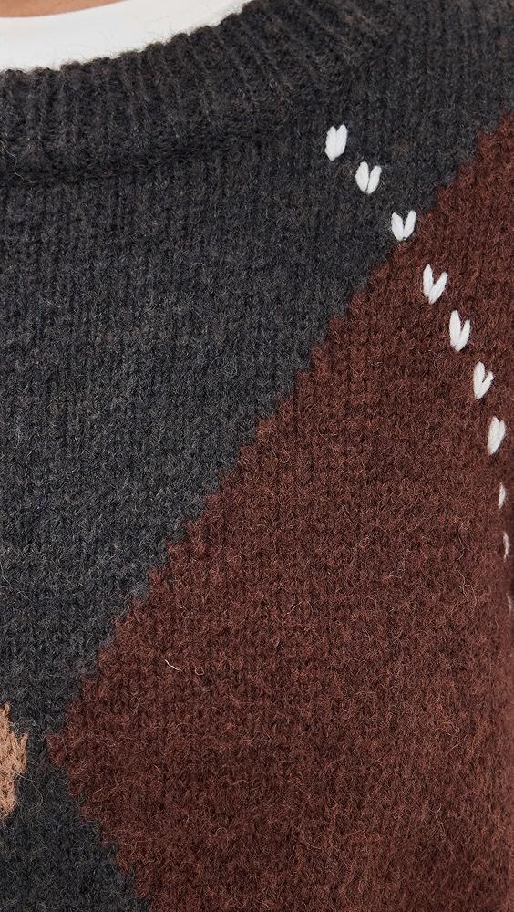 Little Lies Argyle Sweater | Shopbop Product Image