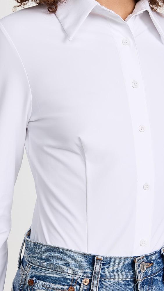 Commando Classic Button Down Thong Bodysuit | Shopbop Product Image