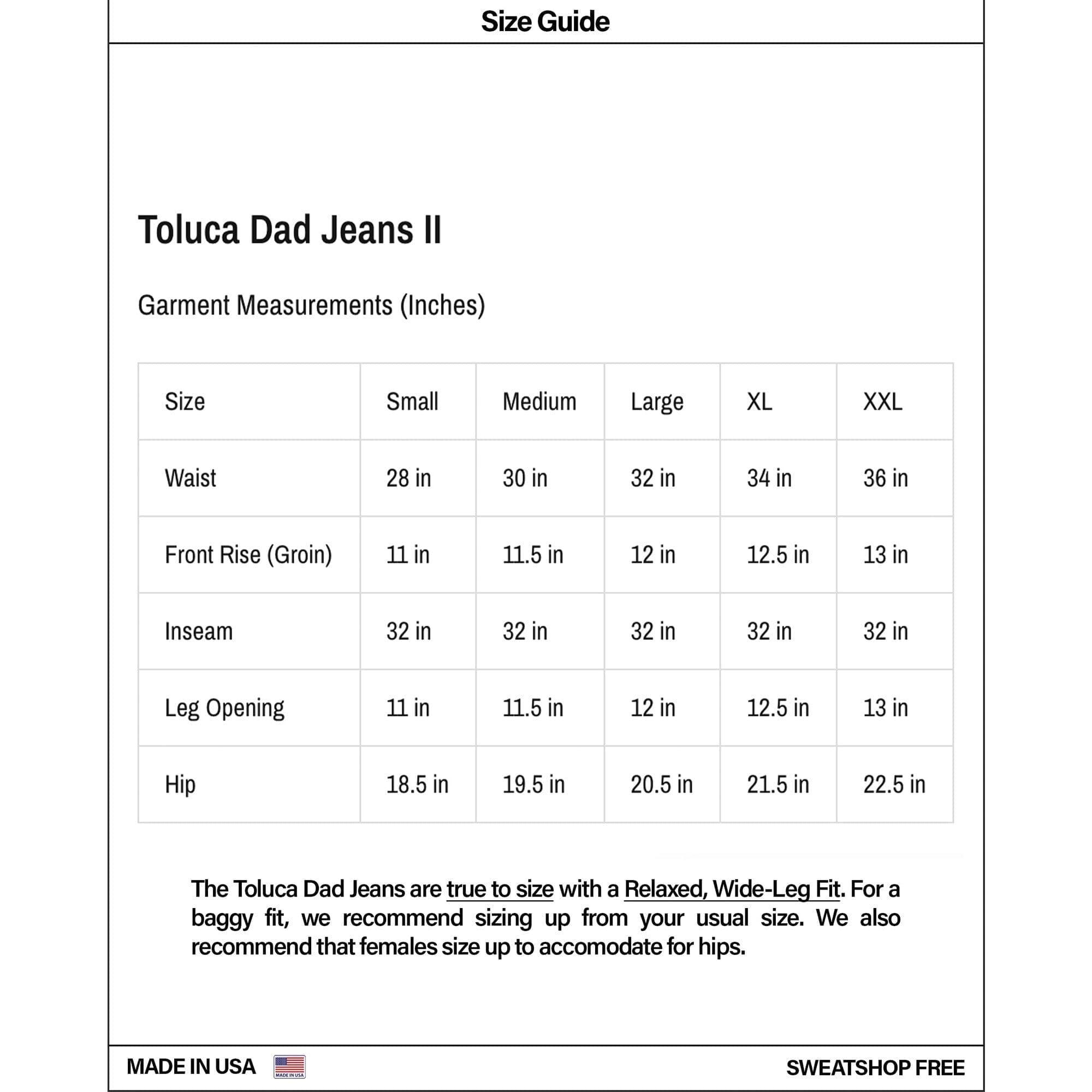 The Toluca Dad Jeans II | Relaxed, Wide-Leg Product Image