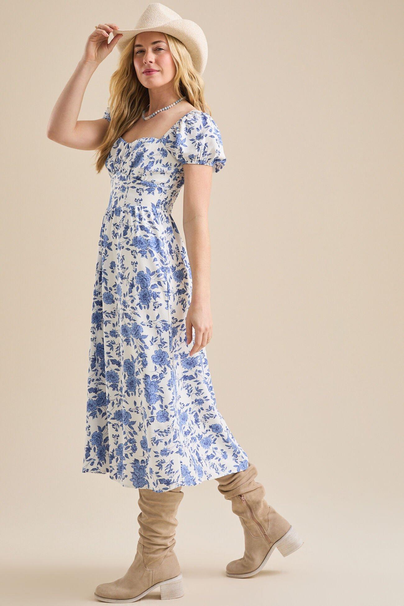 Natalie Floral Maxi Dress Product Image