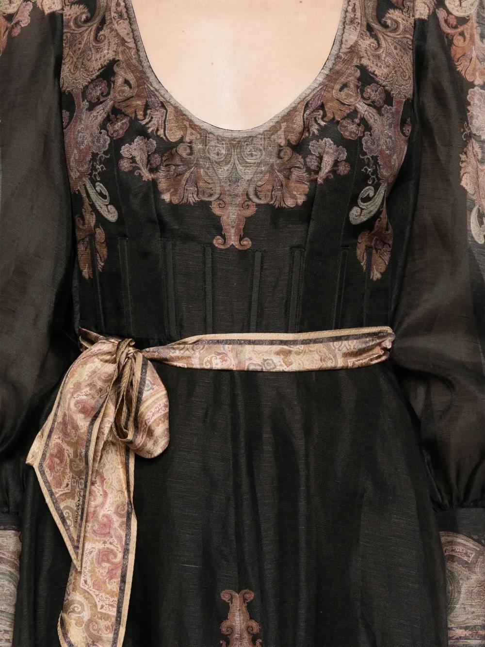 Illustration Structured maxi dress Product Image