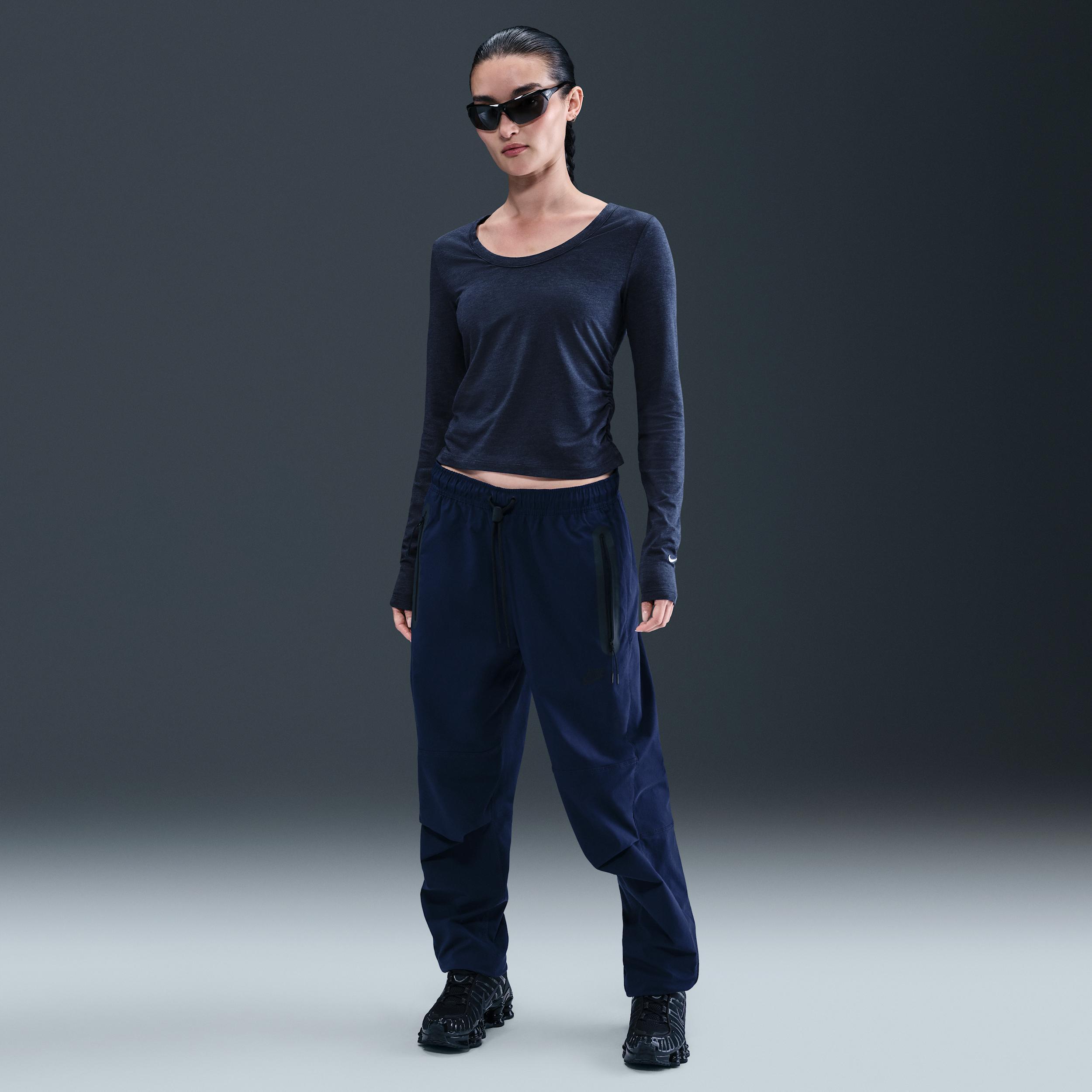 Women's Nike Sportswear Chill Knit Long-Sleeve Top Product Image