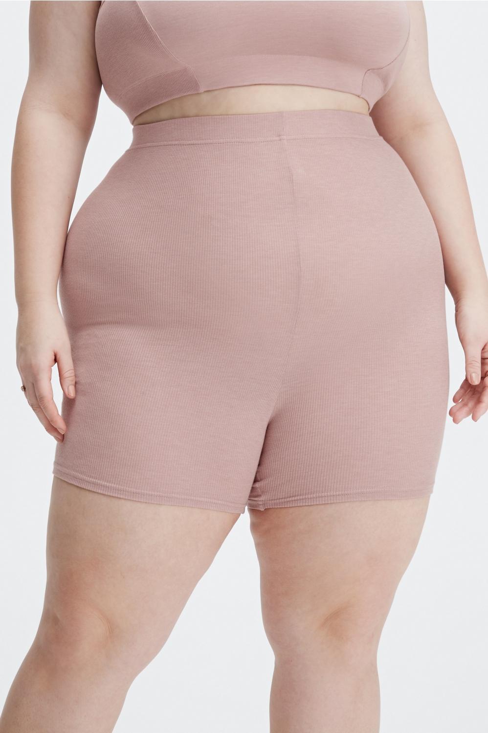 Fabletics RestoreKnit Slim Short Womens Trail Dust Size XXS Product Image