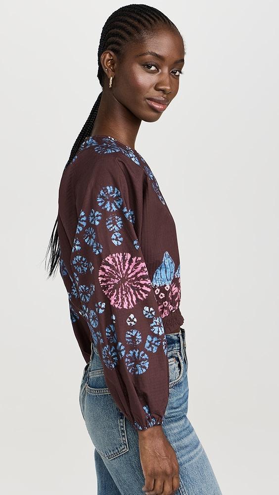 Sea Yana Tie Dye Long Sleeve Top | Shopbop Product Image