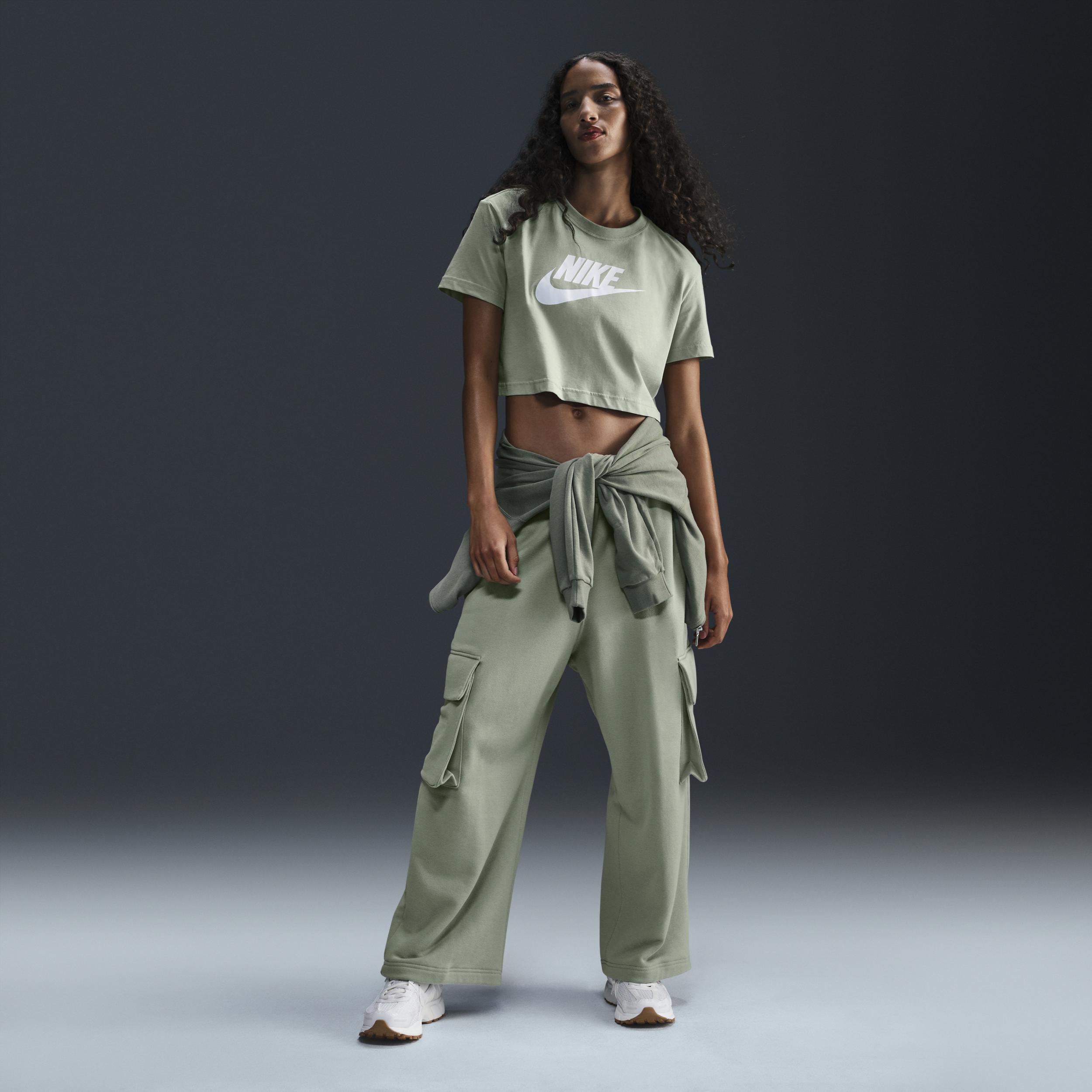 Women's Nike Sportswear Essential Cropped Logo T-Shirt Product Image