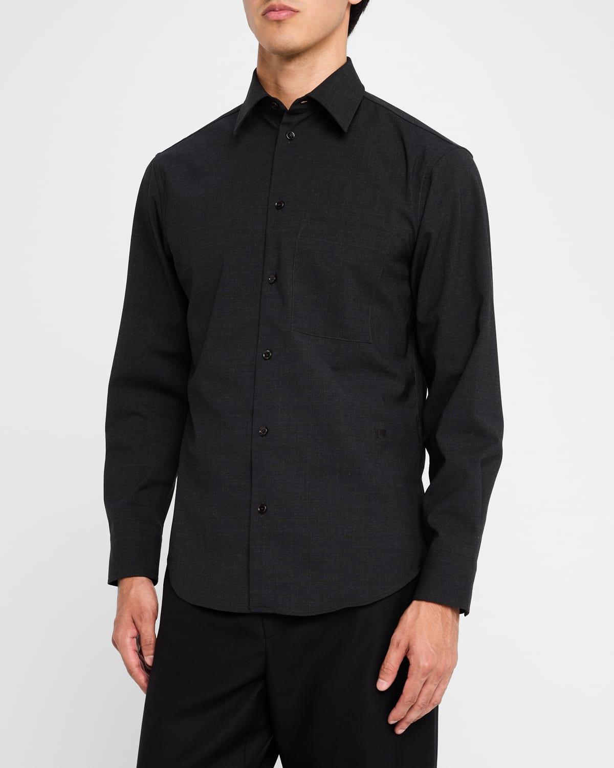 Mens Stretch Wool Sport Shirt Product Image