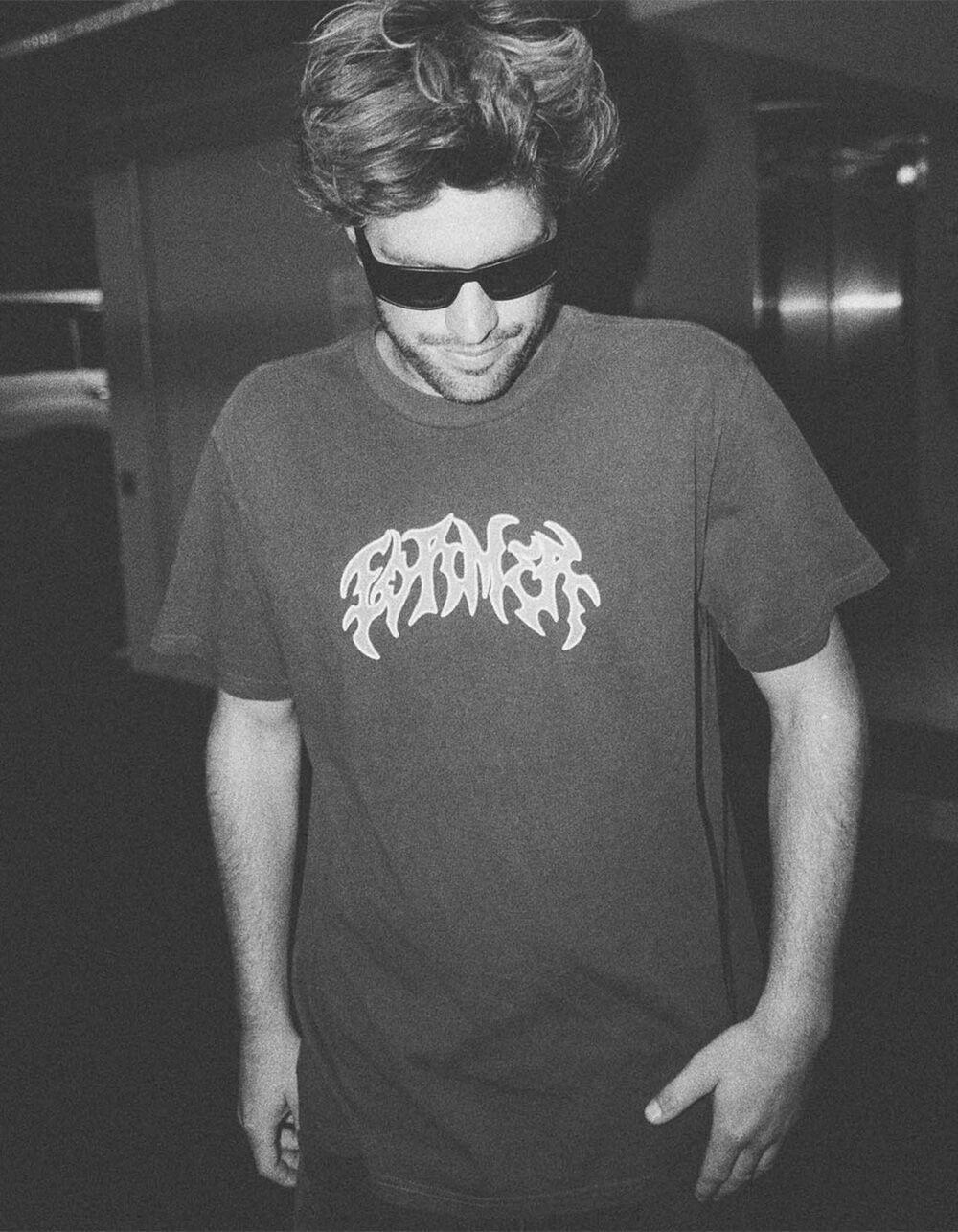 FORMER Puncture Mens Tee - BLACK Product Image
