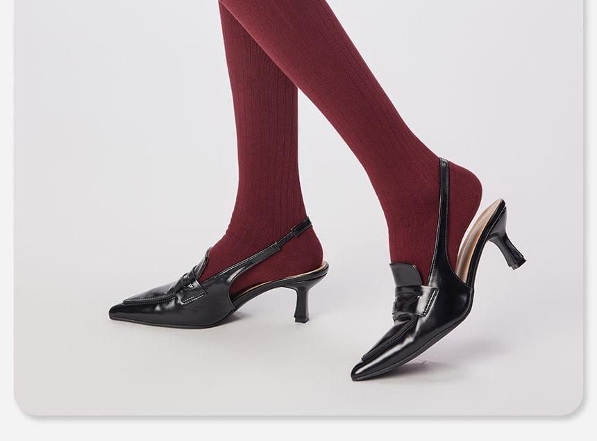 Plain Tall Socks Product Image