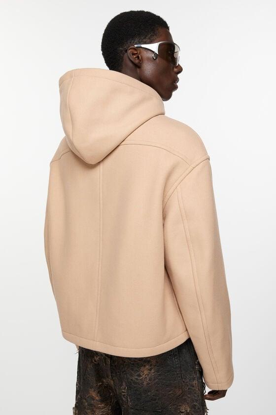 Hooded wool jacket Product Image