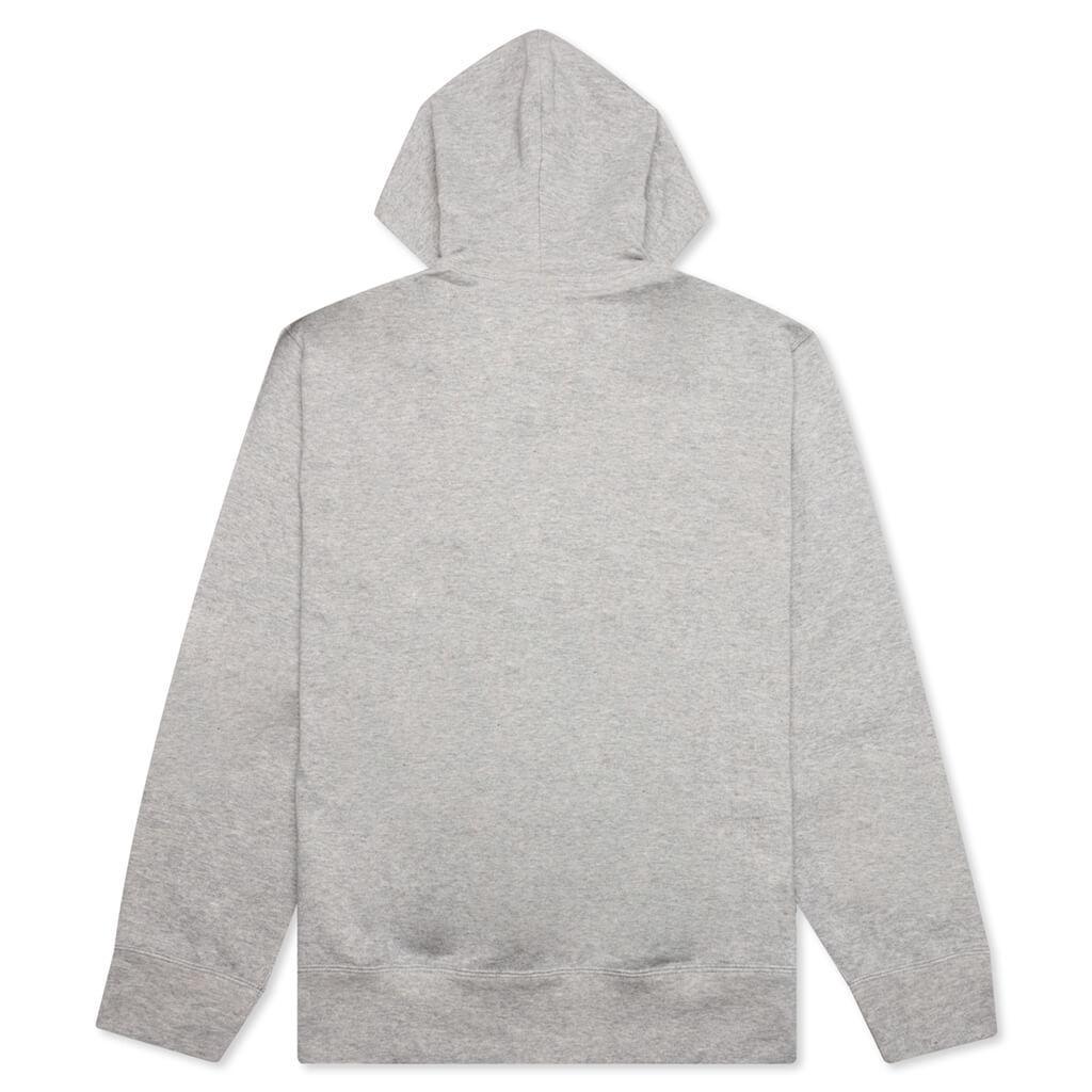 Comme des Garcons PLAY x the Artist Invader Hooded Sweatshirt - Top Grey Male Product Image