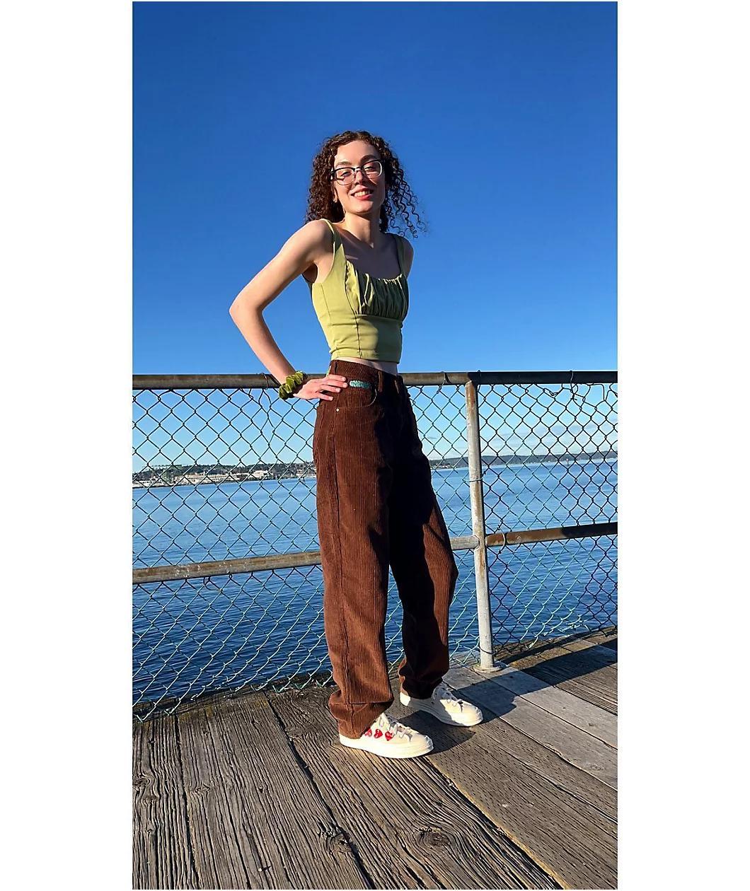 Empyre Tori Carafe Corduroy Skate Pants Product Image