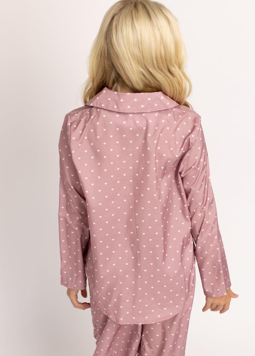 Lyanne PJ Set in Ditsy Heart Girls Product Image