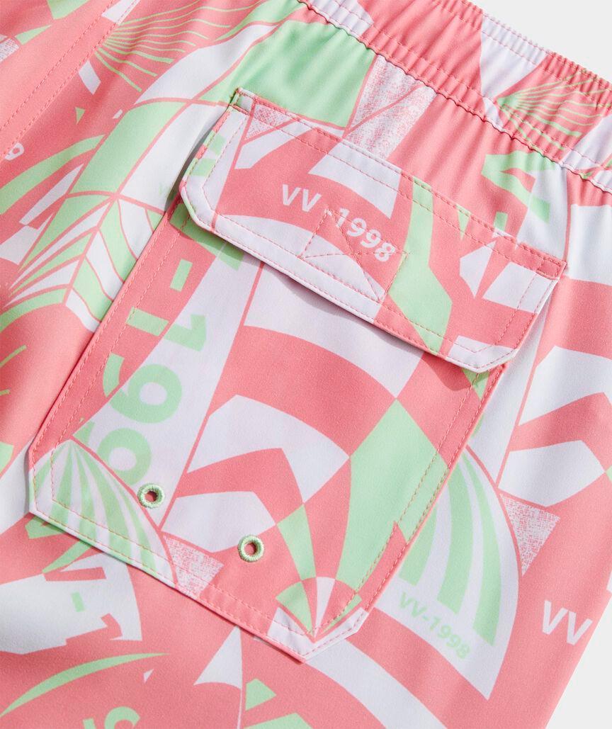 7 Inch Printed Chappy Swim Trunks Product Image