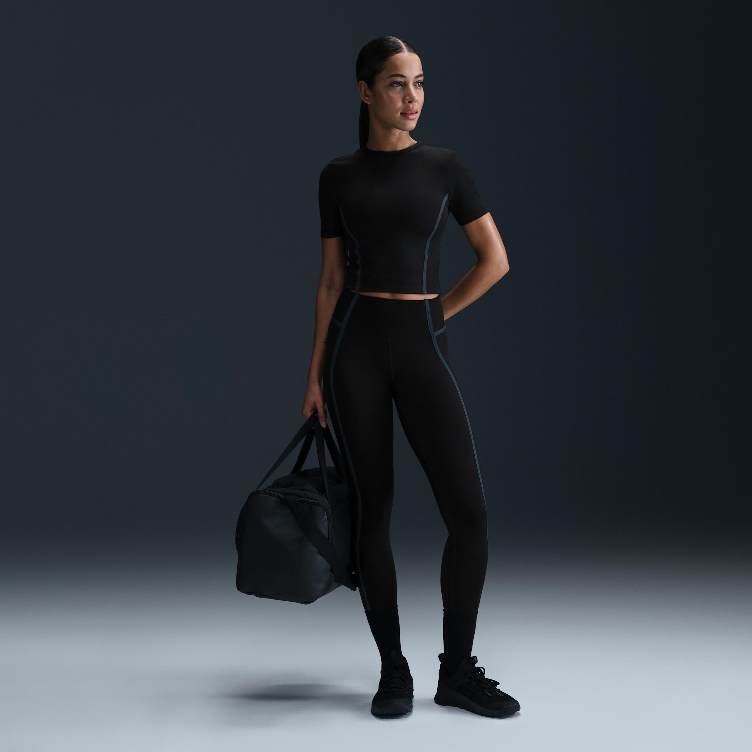 Nike Women's One Fitted Dri-FIT Short-Sleeve Top Product Image