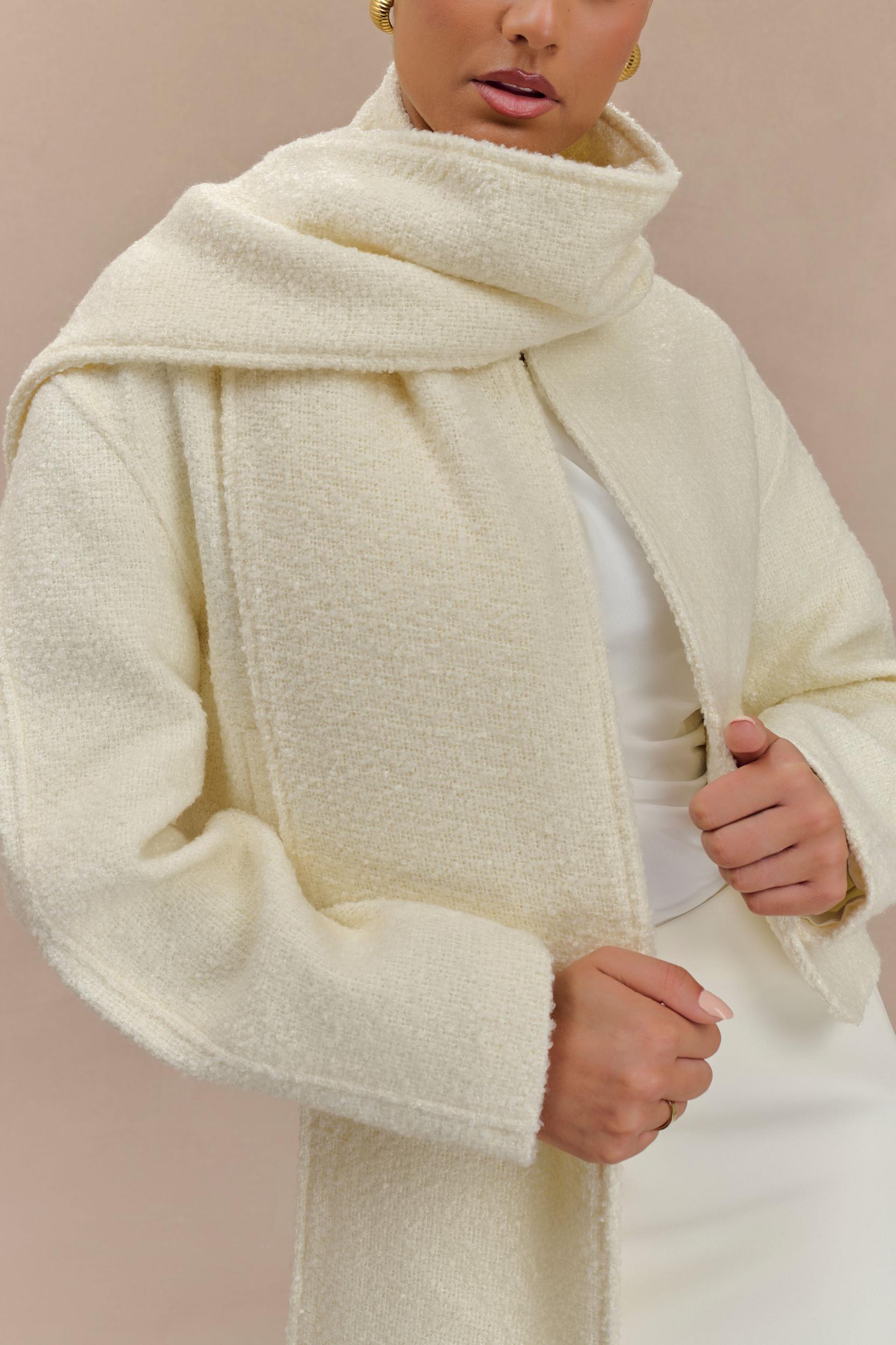 Bree Scarf And Jacket - Ivory Product Image