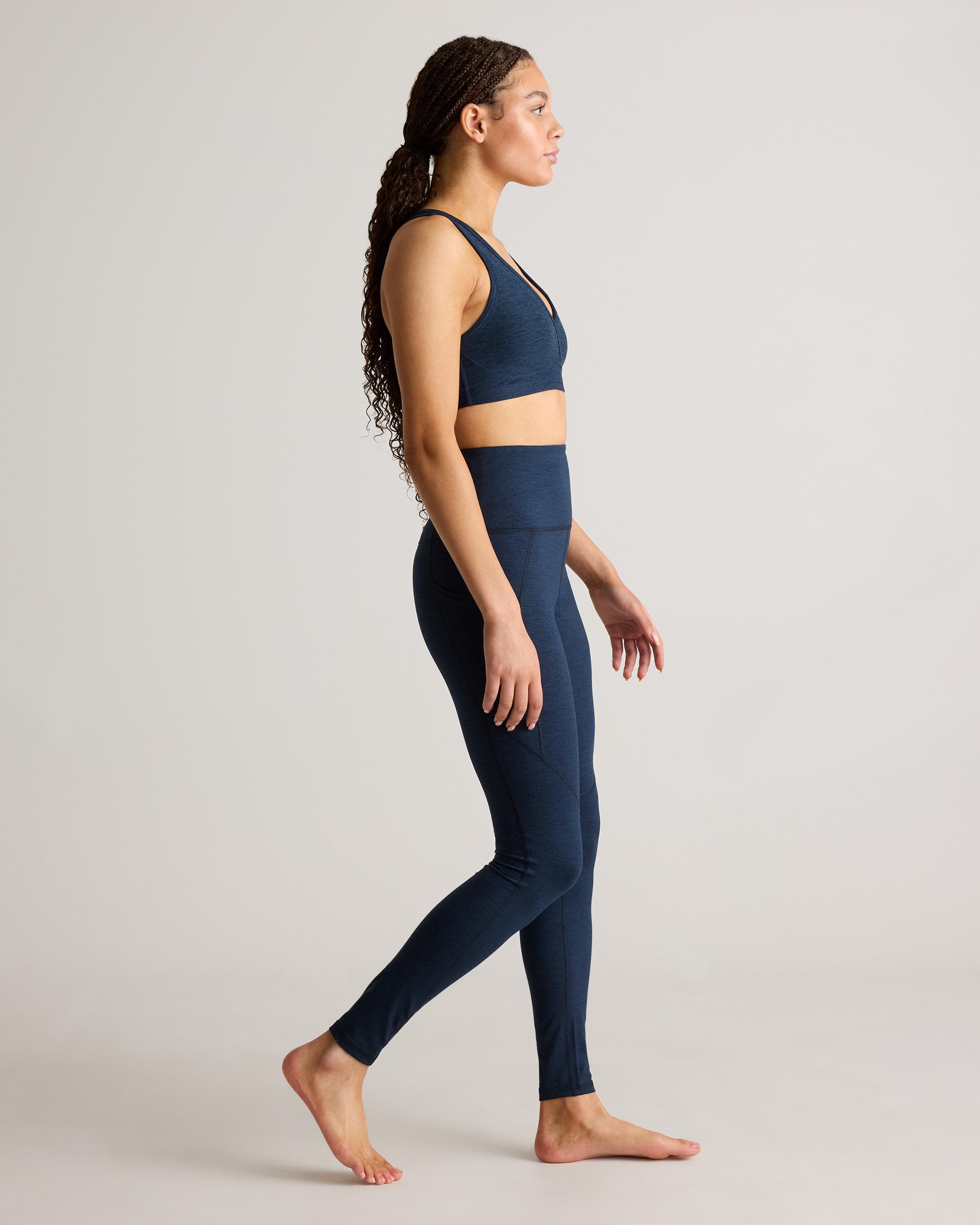 Quince | Women's Ultra-Soft High-Rise Pocket Legging Size XS, Nylon/Spandex Product Image