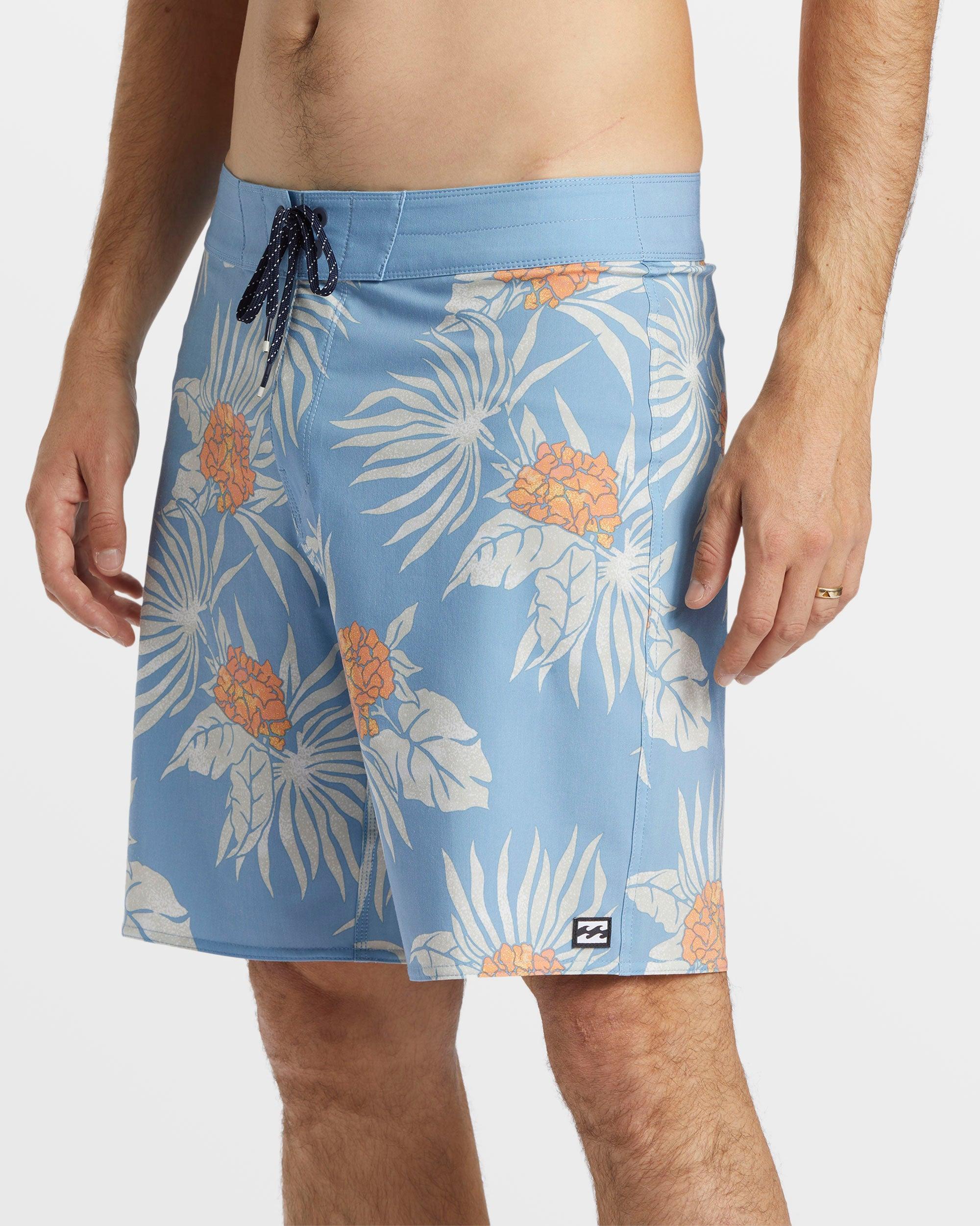 Sundays Pro 19" Boardshorts - Blue Wash Male Product Image