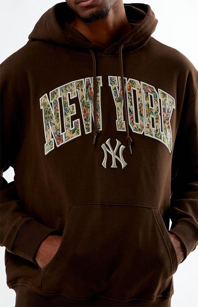 New Era Men's NY Yankees Floral Embroidered Hoodie Product Image