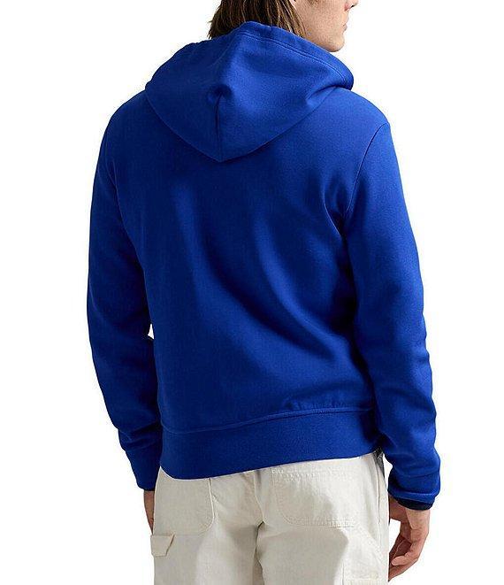 Polo Ralph Lauren Big & Tall Double-Knit Solid Full-Zip Hoodie Product Image