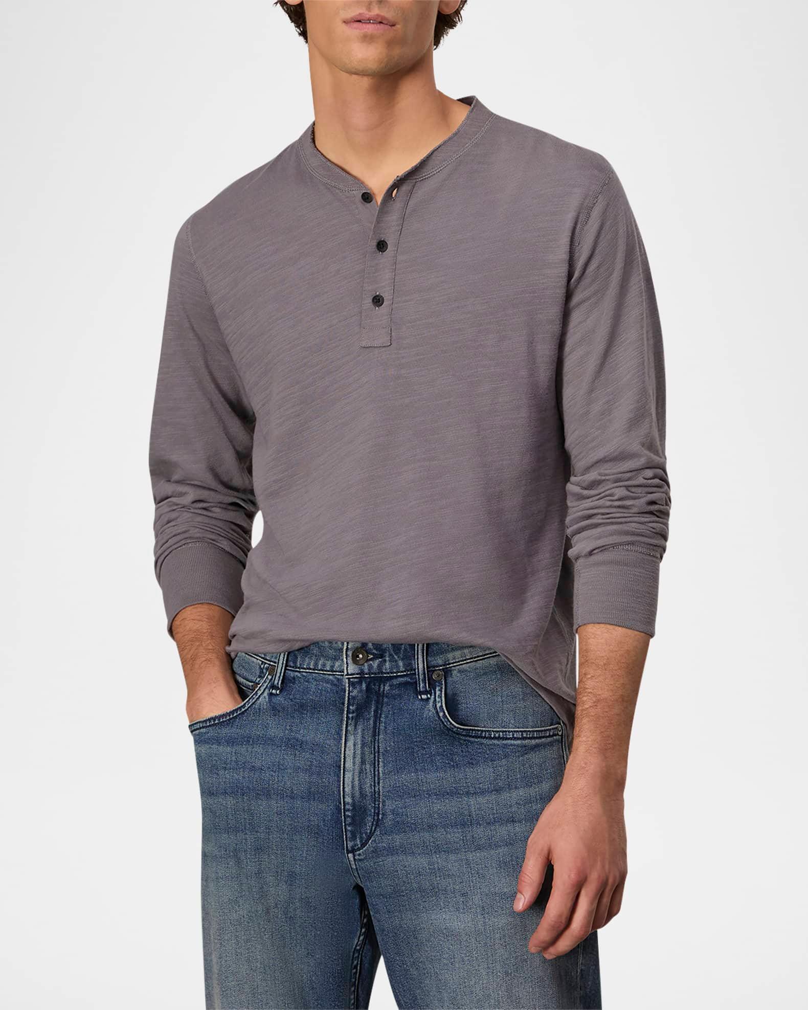 Mens Classic Flame Henley Shirt Product Image