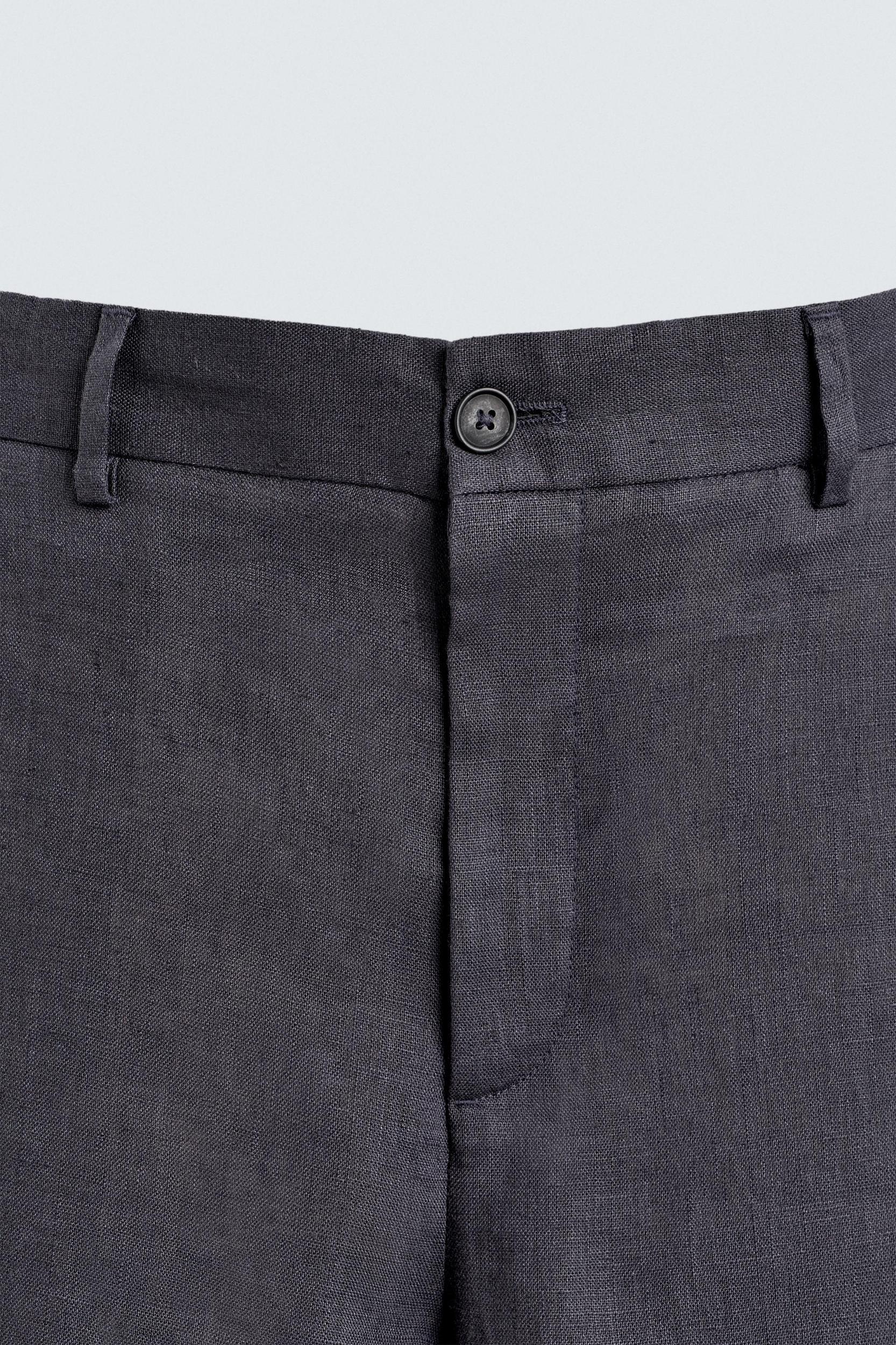 100% LINEN SUIT PANTS Product Image