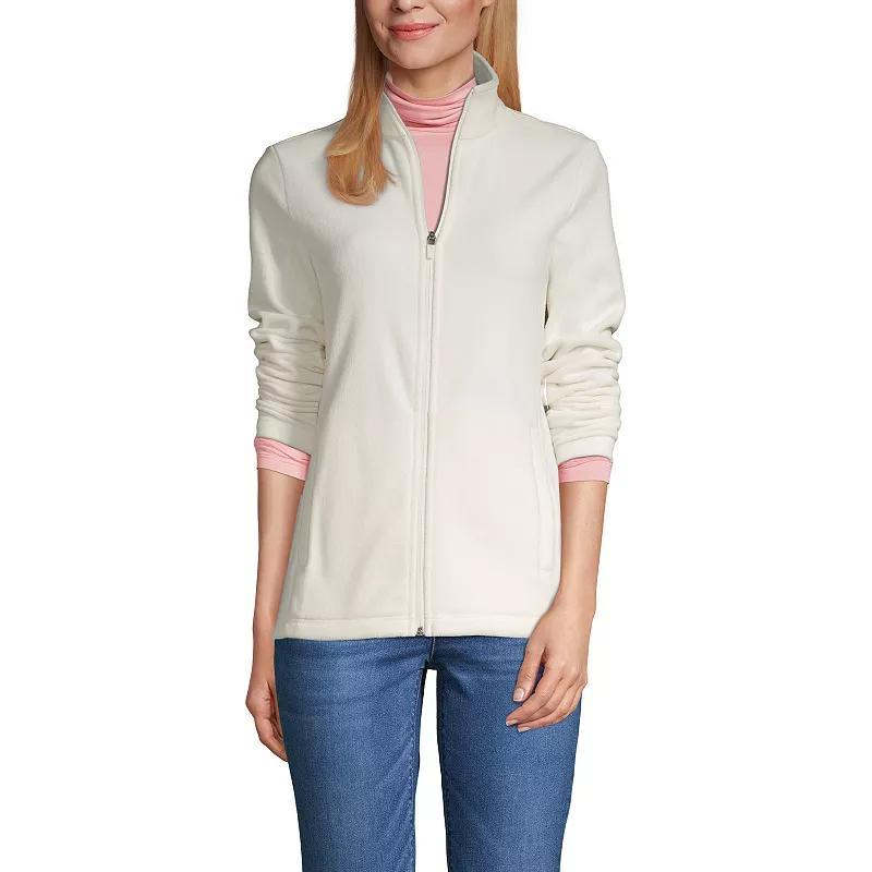 Womens Lands End Full-Zip Fleece Jacket Product Image