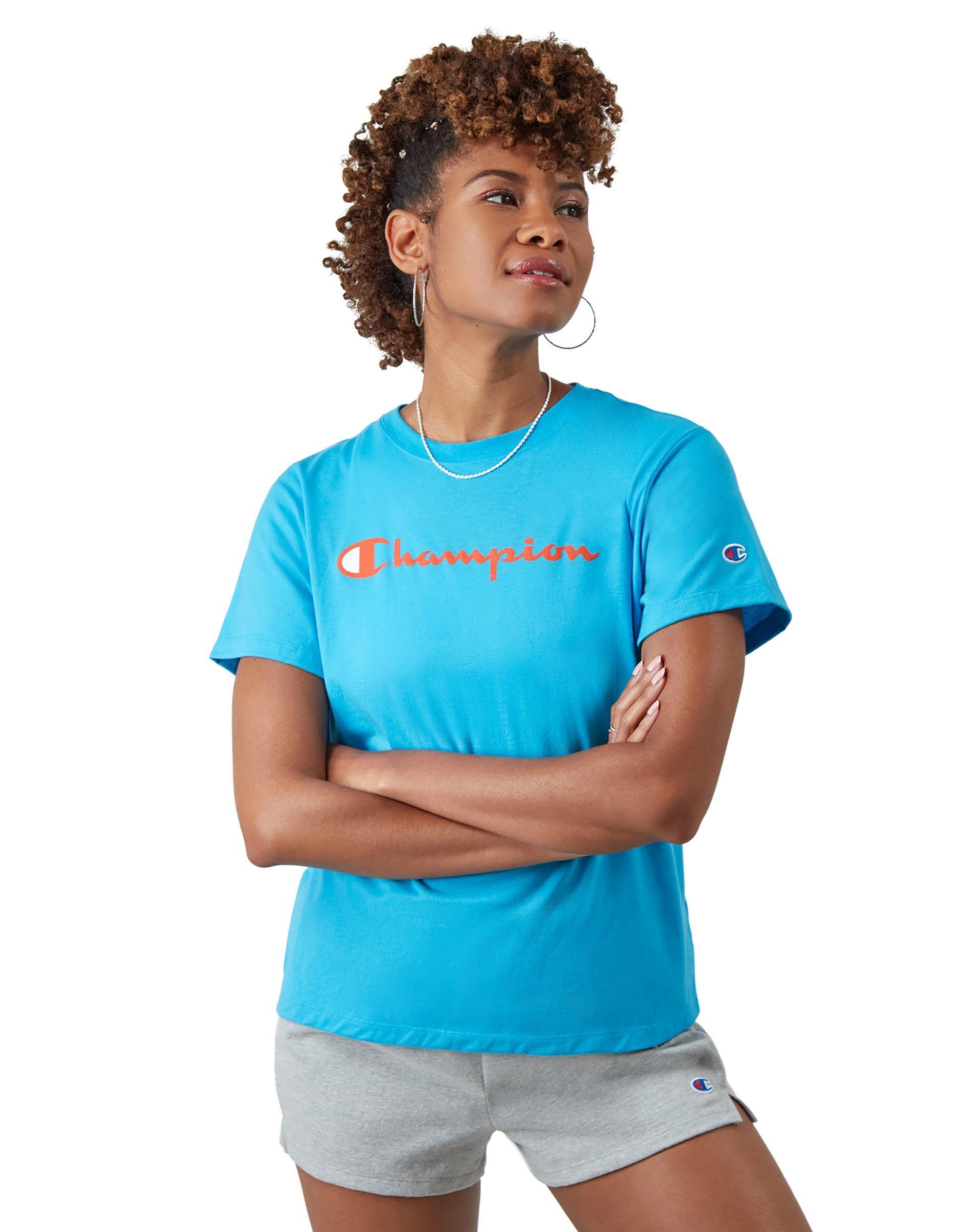 Champion The Classic Tee Ribbon) Women's Clothing Product Image