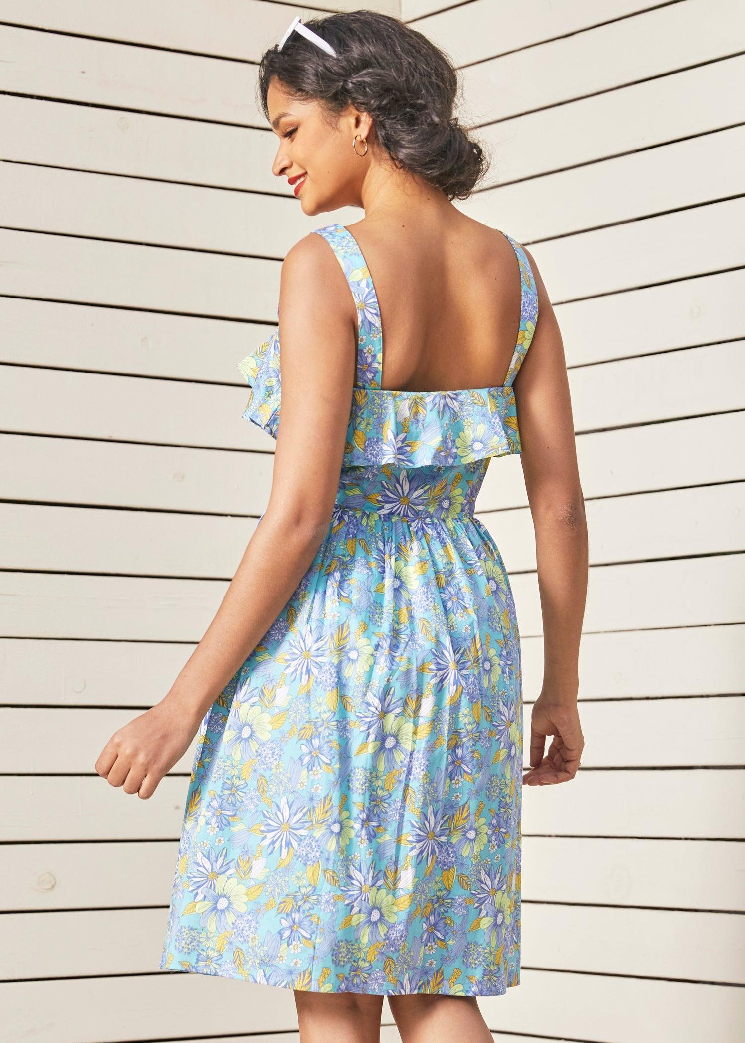 Beckoning The Berkshires Fit and Flare Dress Product Image