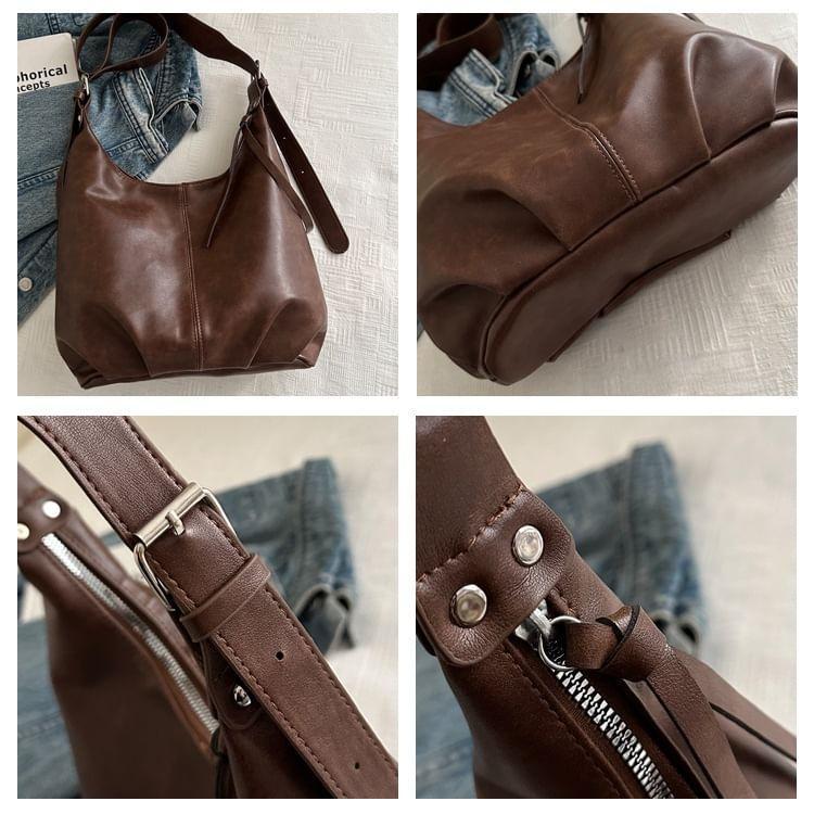Faux Leather Tote Bag Product Image