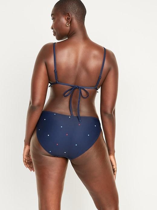 Mid-Rise Bikini Swim Bottoms Product Image