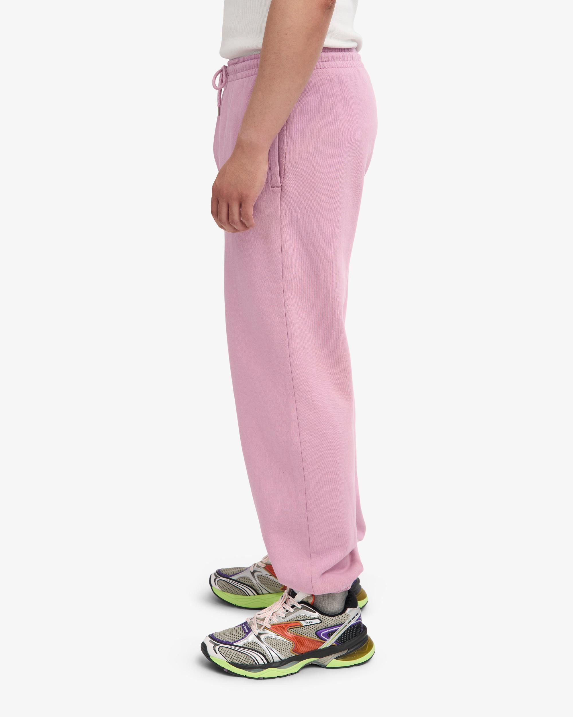 Organic Relaxed Sweatpants - Cherry Blossom Product Image