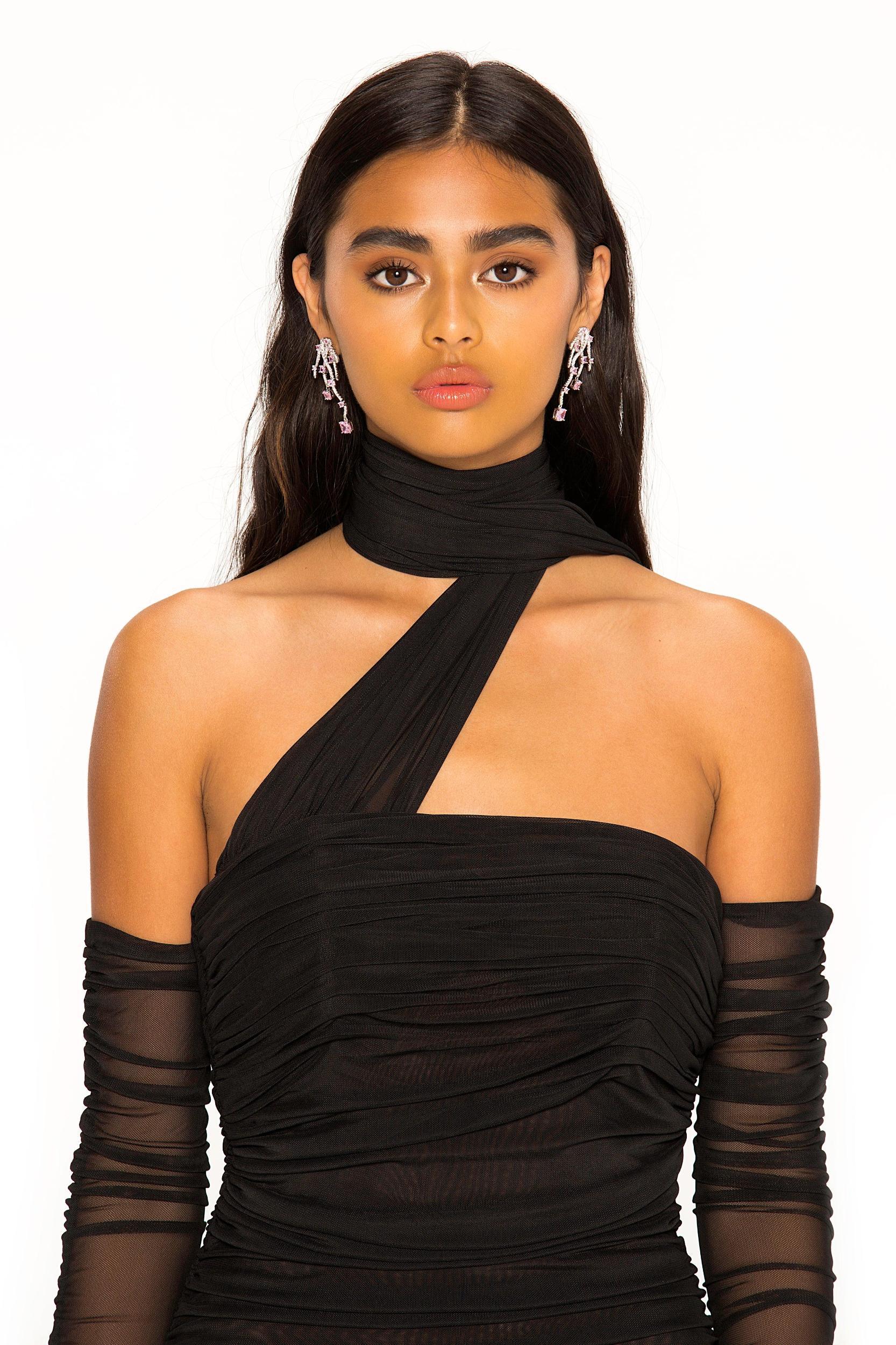 Gia Dress (Black) Product Image