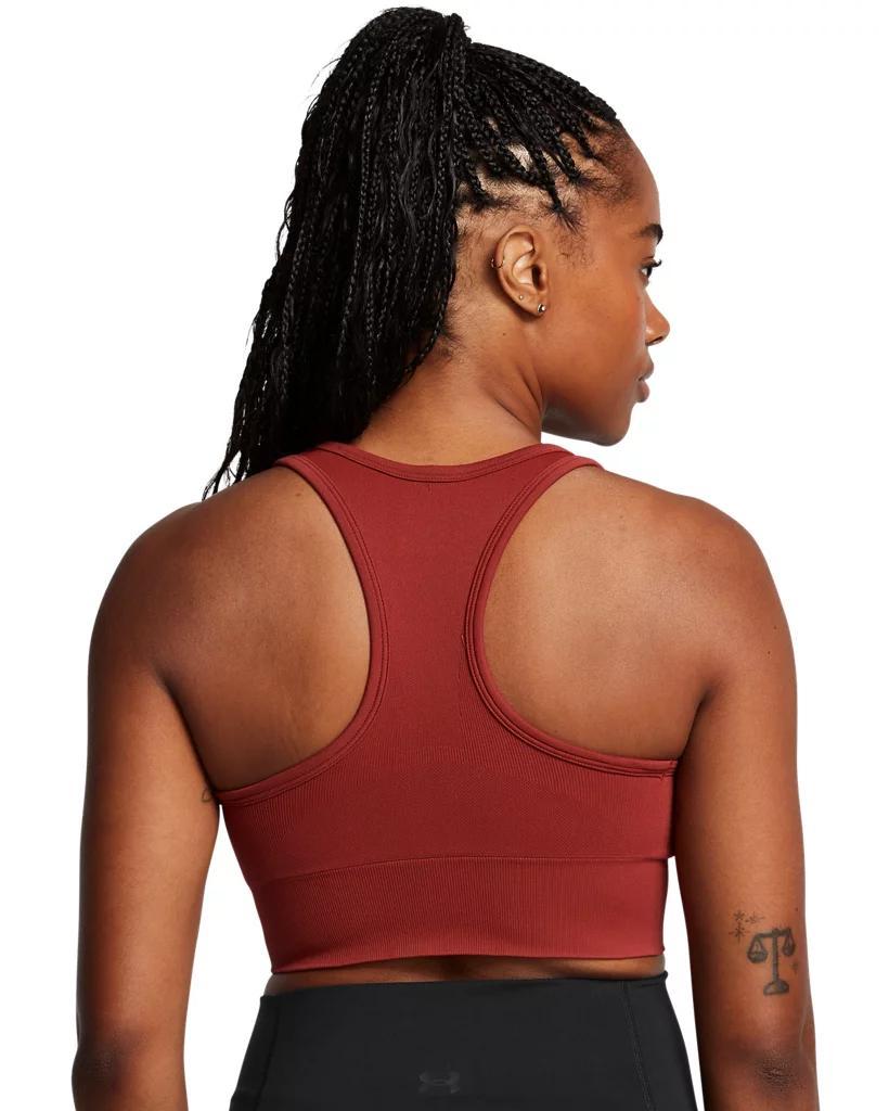 UA Vanish Seamless Womens Mid Sports Bra Product Image