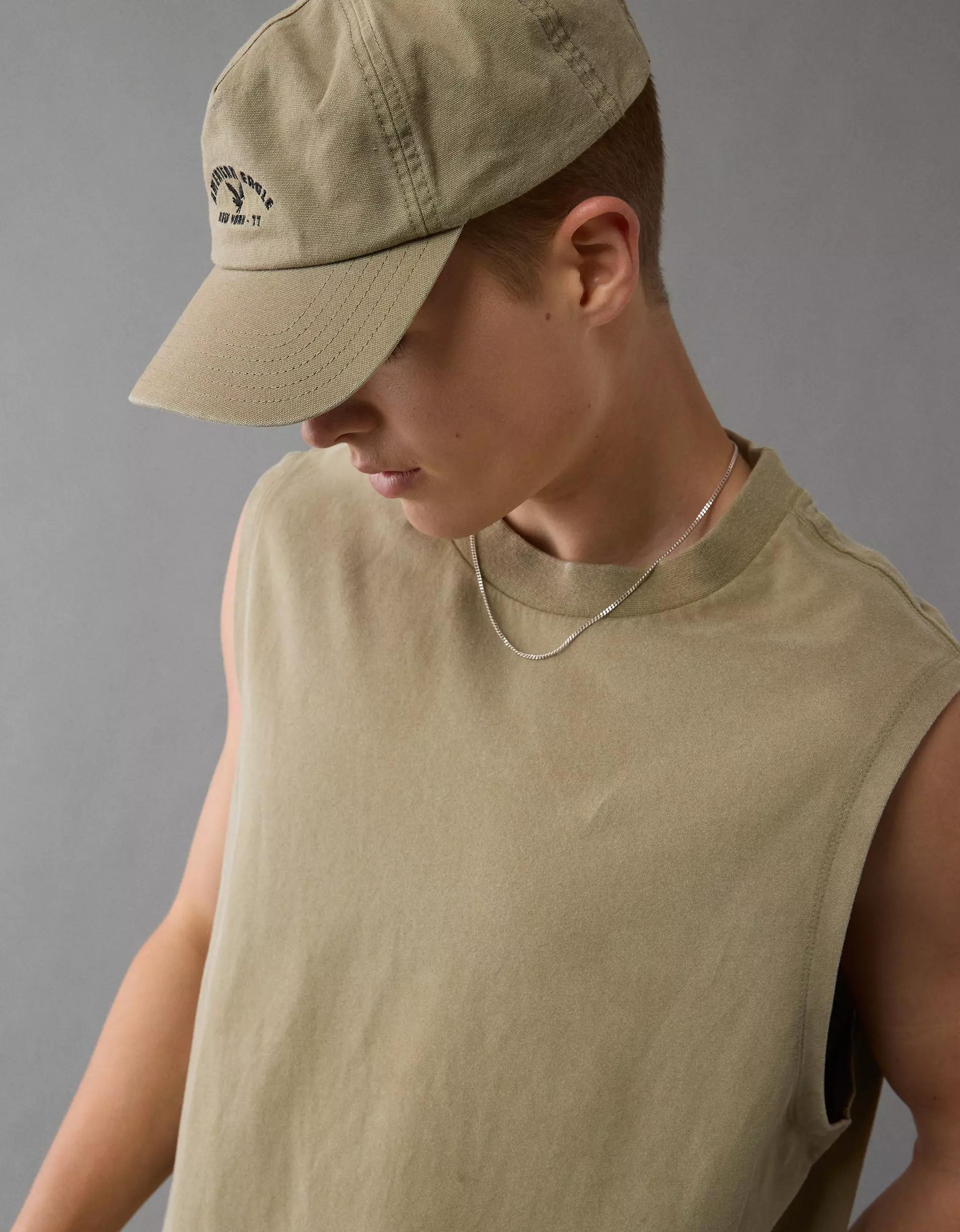 AE Boxy Sueded Jersey Tank Top Product Image