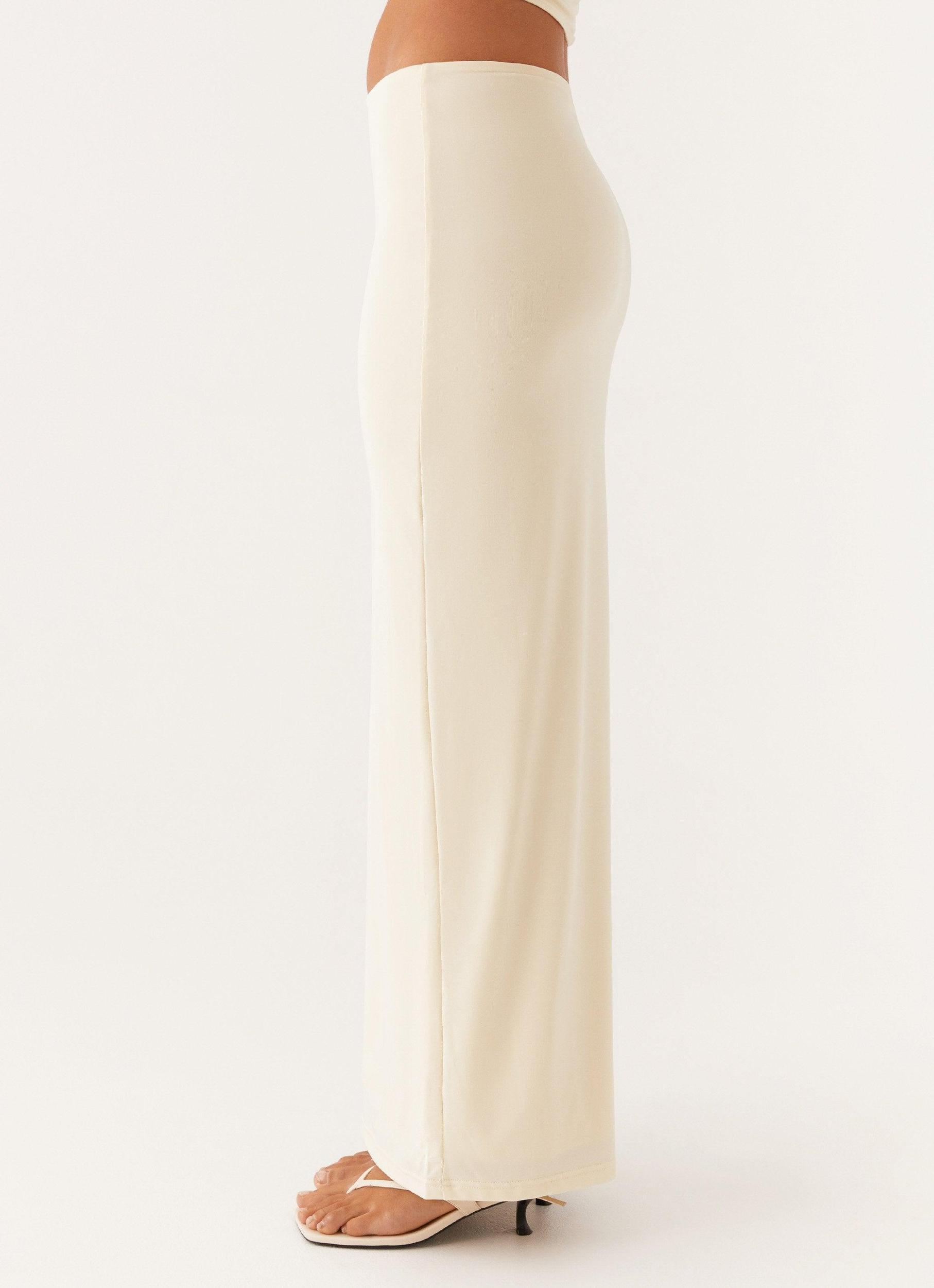 Solace Soul Maxi Skirt - Yellow Product Image