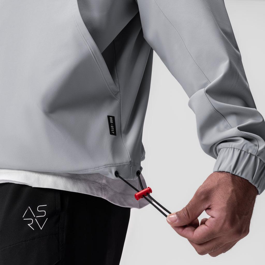 0717. Weather-Ready Anorak Jacket - Slate Grey "Patch" Product Image
