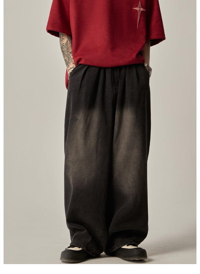 RT No. 11177 BAGGY STRAIGHT DENIM JEANS Product Image